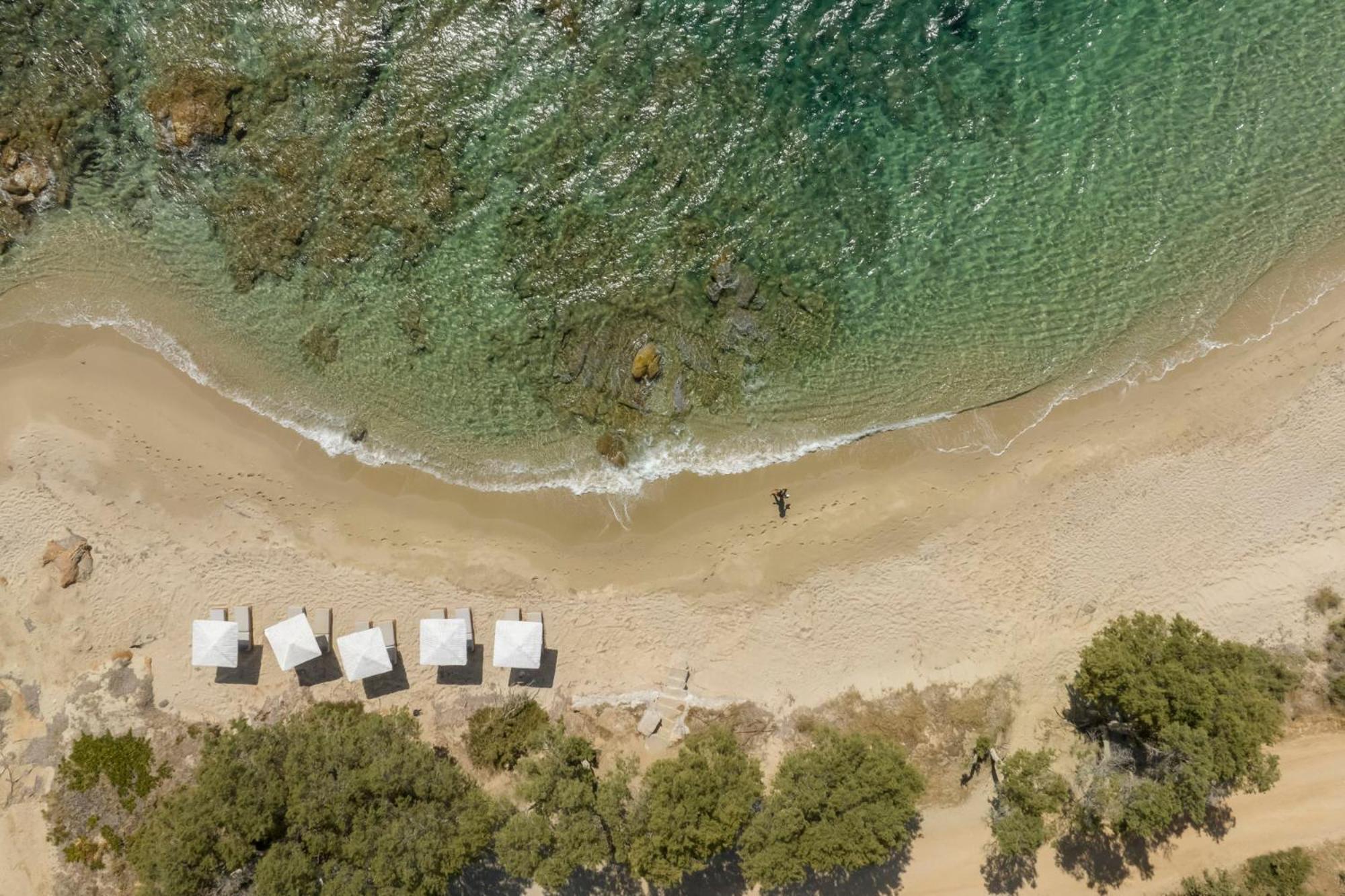 Villa Dione, Private Pool & Seaview By Naxos Dunes Kastrákion Buitenkant foto
